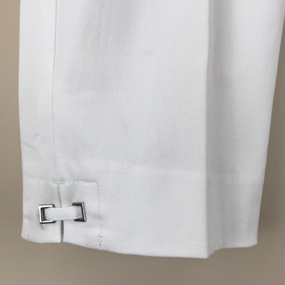 TALBOTS Cropped White Pants NWT - Picture 7 of 12